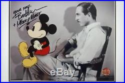 NEW Frame Profiles of Imagination Walt Disney & Mickey Sericel Shadows cel