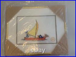 NEW! NO SAIL Walt Disney Serigraph Cel Framed Limited Edition