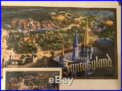 New Fantasyland D23 2011 Walt Disney Imagineering Framed Jumbo Pin Ltd Edition