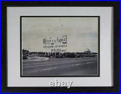 New Walt Disney 1950's Disneyland OLD Marquee vintage sign New frame