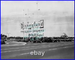 New Walt Disney 1950's Disneyland OLD Marquee vintage sign New frame