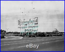 New Walt Disney 1950's Disneyland OLD Marquee vintage sign New frame