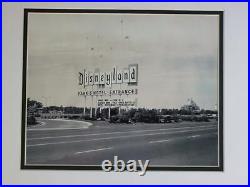 New Walt Disney 1950's Disneyland OLD Marquee vintage sign New frame