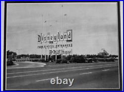 New Walt Disney 1950's Disneyland OLD Marquee vintage sign New frame