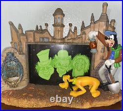 New Walt Disney World Haunted Mansion Photo Frame Goofy & Pluto Grave Digger
