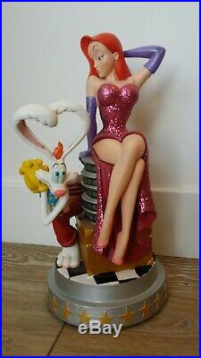 OOP Who Framed Roger Rabbit & Jessica Statue Figurine Walt Disney
