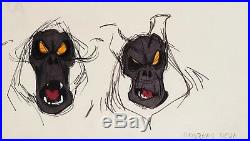 Original Artwork For The Black Cauldron Andreas Deja, Walt Disney Studios