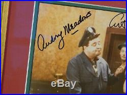 Original CAST Signed Autograph Honeymooners Photo Pro Framed Walt Disney COA