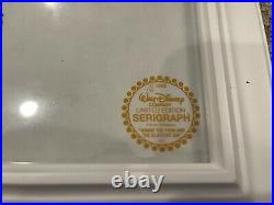 Original Disney Winnie The Pooh & The Blustery Day LE Serigraph Cel 1968 w Stamp