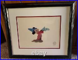 Original WALT DISNEY Mickey Mouse Fantasia 5000 Serigraph SeriCel Cel