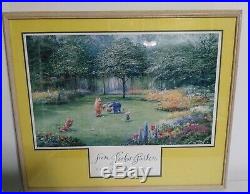 Peter Ellenshaw From Pooh's Garden Walt Disney Gallery Print Framed 32 x 27