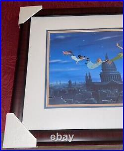 Peter Pan Flying Over London Limited Edition Cel #467/500 Walt Disney Company