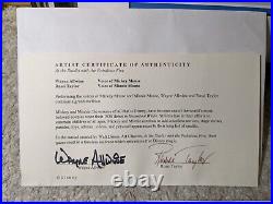 RARE Walt Disney Animation At the Studio the Fabulous Five SIGNED Mickey Minnie