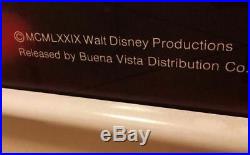 RETLAW Enterprises Mrs Walt Disney Mickey Mouse Disco Framed 1979 Malibu Home