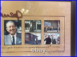 Rare 1997 Walt Disney World 25th Anniv Cast Member Framed Photo Limited Edition