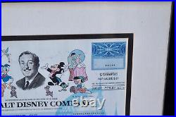 Rare Walt Disney Company Stock Share Certificate 2003 Original OneShare Framed