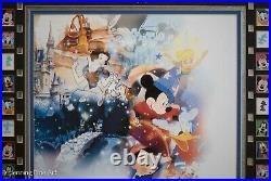 Rare Walt Disney World 100 Years of Magic Signed Cast Member Poster, Fine Framed