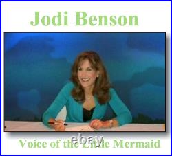 SIGNED Little Mermaid Disney production cel Ariel Flounder Seal Beckett Cert
