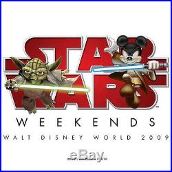 STAR WARS WEEKENDS Walt Disney World -Framed Coin Set Limited 062 / 600
