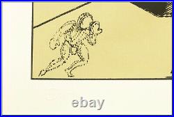Salvador Dali Destino 63 Walt Disney Color Serigraph Hand Signed Surreal Artwork