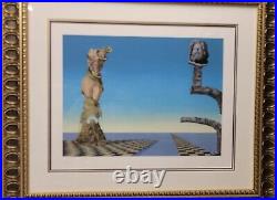 Salvador Dali Walt Disney Destino #66 Numbr'd & Embossed Seal LTD Ed. COA FRAMED