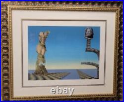 Salvador Dali Walt Disney Destino #66 Numbr'd & Embossed Seal LTD Ed. COA FRAMED