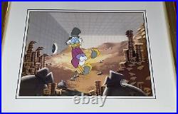 Scrooge McDuck Disney Production Cel Sport Goofy in Soccermania 1987