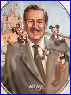 Signed Peter Emmerich LE Cast Exclusive Walt Disney Framed Print 100 Anniversary