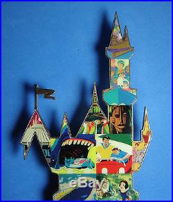 Sleeping Beauty Castle Puzzle Piece 6 Disney Pin from Framed Set RARE