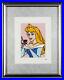 Sleeping Beauty Walt Disney Hand-Painted Animation Serigraph Cel Certified 13x16