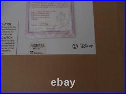 Snow White & The Prince Model Sheet Framed Pin Set + COA Walt Disney Princess