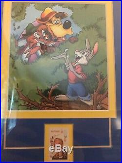 Song of the South Framed 10 x 12 Picture with Walt Disney Stamp
