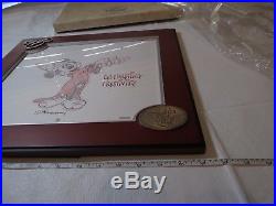 The Art of Disney Original Art Frame signed Celebrating Creativity Mickey Mouse
