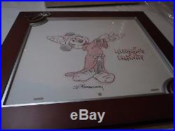 The Art of Disney Original Art Frame signed Celebrating Creativity Mickey Mouse