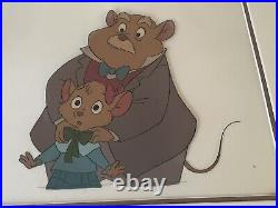 The Great Mouse Detective Walt Disney Studios 1986 Animation Production Cel