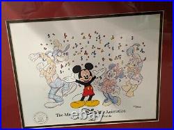 The Magic of Disney Animation Walt Disney Animation Florida FRAMED Mickey Cel
