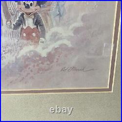 The Sun Never Sets On The Disney Magic Euro lithograph Framed Art Ed French