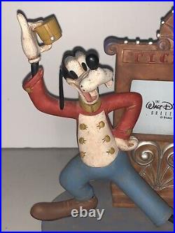 The Walt Disney Gallery Goofy Tickets Figurine Picture Frame 7 RARE