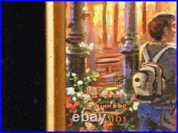 Thomas Kinkade Main Street USA Walt Disney World 18x24 G/P Oil Canvas 56/690