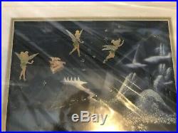 Tinkerbell'Night Flight' Walt Disney LE Framed pin Set #1189/2500