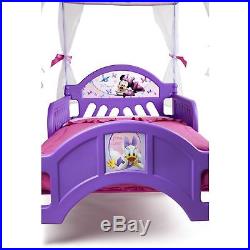 Toddler Bed Frame Girls Boys Kids Bedroom Furniture Canopy Rails Home Children