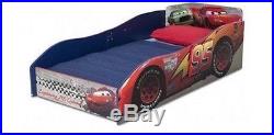 Toddler Car Bed Frame Boys Wooded Kids Bedroom Race Furniture Strong Cars A Wood