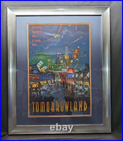 Tomorrowland Walt Disney World Professionally Framed Print