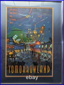 Tomorrowland Walt Disney World Professionally Framed Print