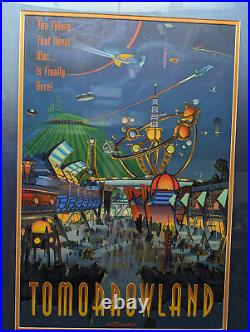 Tomorrowland Walt Disney World Professionally Framed Print