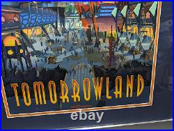 Tomorrowland Walt Disney World Professionally Framed Print