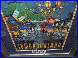 Tomorrowland Walt Disney World Professionally Framed Print