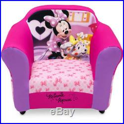 Upholstered Chair Minnie Mouse Plastic Frame Toddler Children Home Furniture