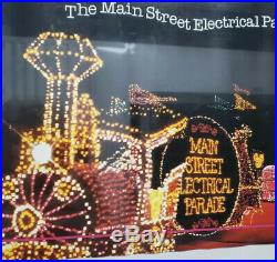 VINTAGE Walt DISNEY World 1977-1991 Main Street Electrical Parade Framed Poster