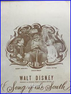 VTG Framed Walt Disney Song of the South Picture